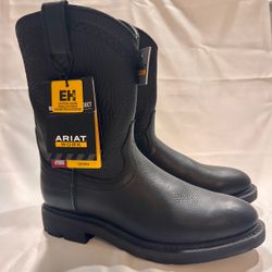 Ariat Work Sierra  Cowboy Work Boots 9.5D