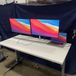 Standing Desk! 60x30 Electric Height Adjustable Table! We Also Have Ergonomic Chairs And Monitor Arms!