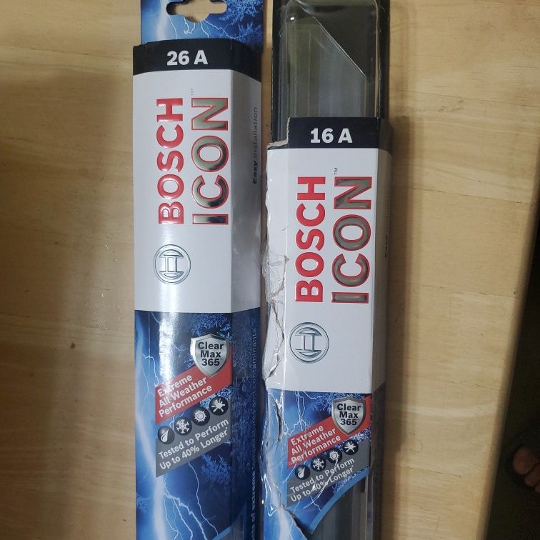Bosch Icon Windshield Wipers New 