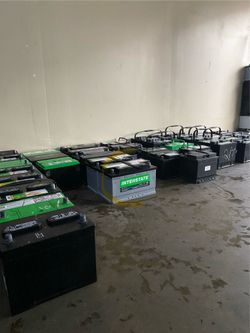 car batteries