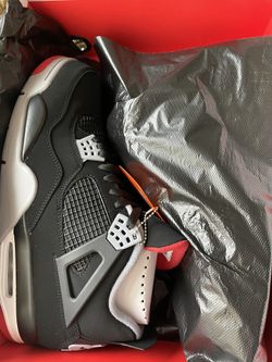 Air Jordan 4 Retro Black/Fire Red