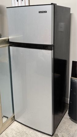 Small Tall Two-Door Refrigerator