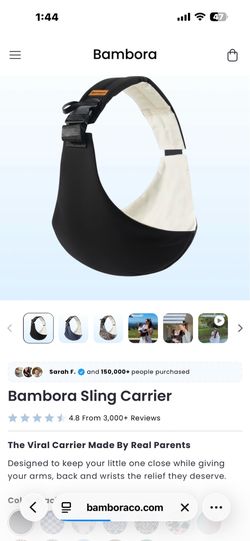 Bambora baby sling