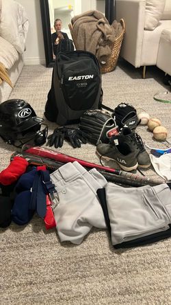 Boys Baseball Gear Size Youth Small & Youth Medium