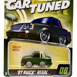 Car Tuned 1:64 Scale Diecast Model - ‘87 Buick Regal