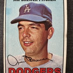 Jim Brewer - 1967 MLB Trading Card 