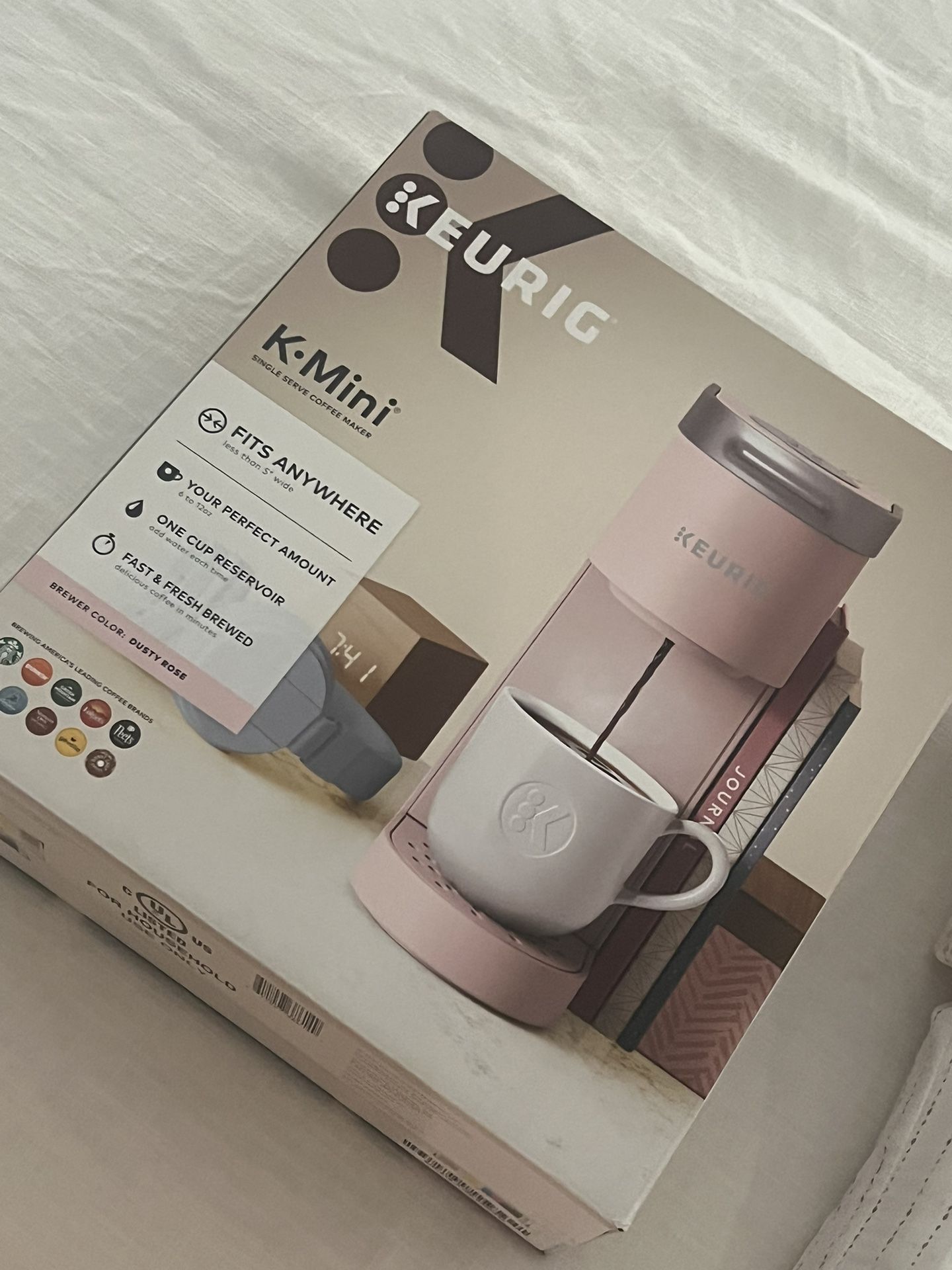 NEW IN BOX! Keurig Mini Pink Single Coffee Maker