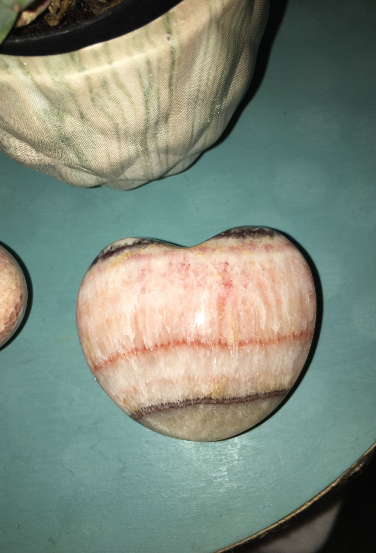 Banded Jasper Heart