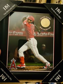 Shohei Ohtani 2018 Americal League Rookie of The Year Coin Photo Mint Limited βΎοΈπ₯π