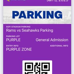 Rams Seahawks Tickets And Or Parking