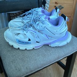 Balenciaga Track White Lilac Size 46