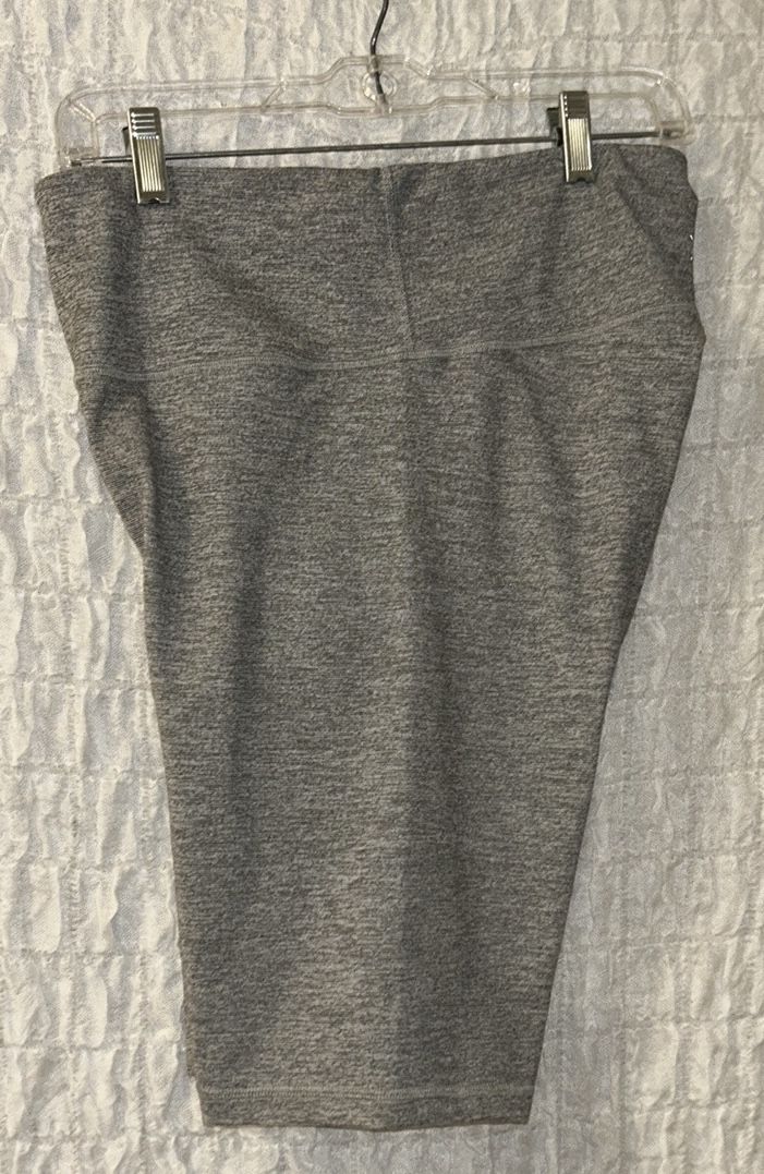 Old Navy Heather Gray Women's Bike Shorts, Size: Large