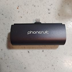 Portable Charger For iPhone Like New Comes with Charger 
