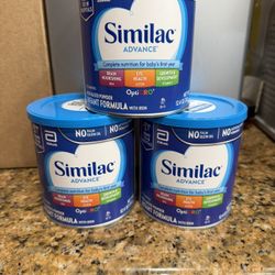 Similac Advance Formula (3) 12.4oz Cans