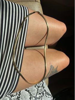 18k gold bonded necklace
