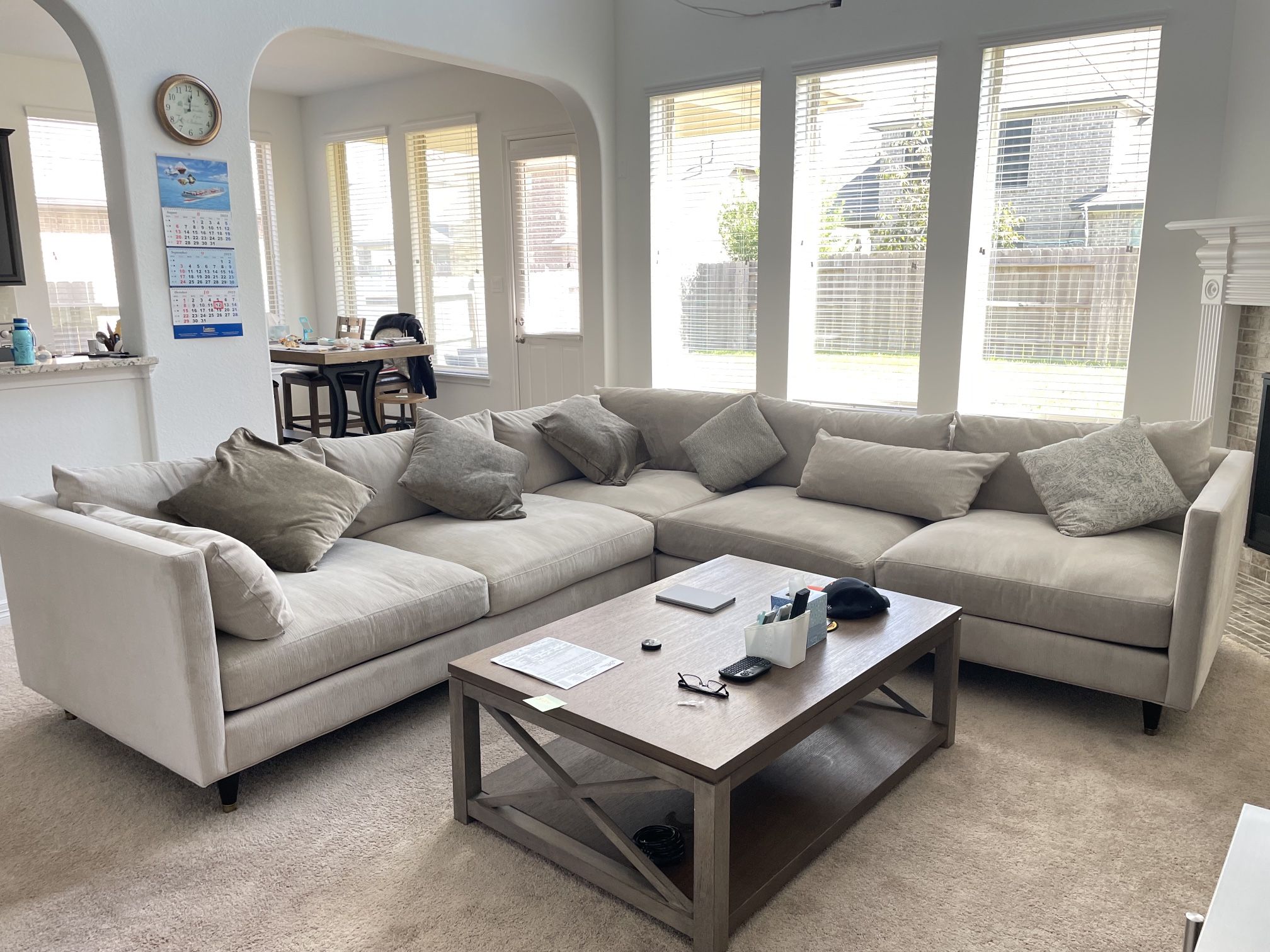 Jonathan Louis Pia LAF sectional Sofa for Sale in Pearland, TX OfferUp
