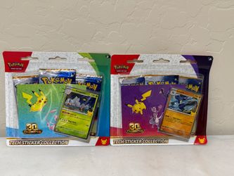 Pokemon 30th Anniversary Sticker Collection