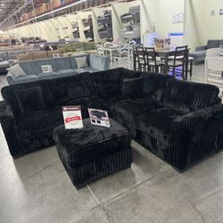 New Sectional Black Color 