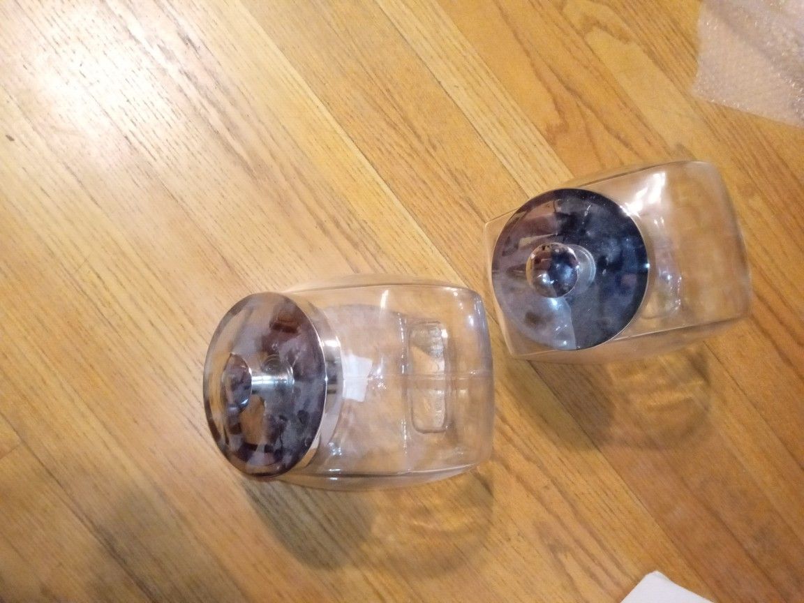 Glass Container With Lids, Cross Posted North Riverside