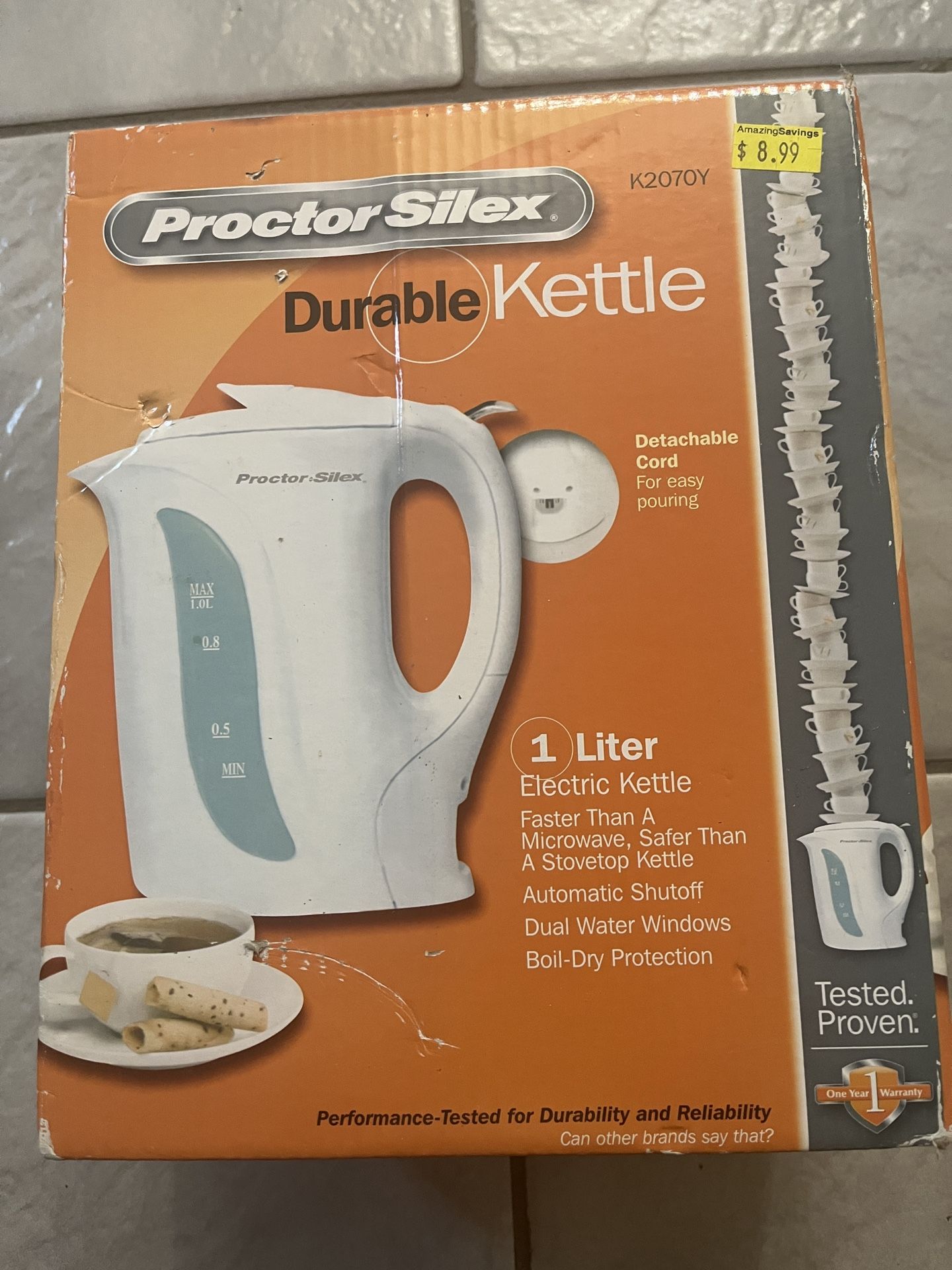 Proctor Silex Durable Kettle (NIB)