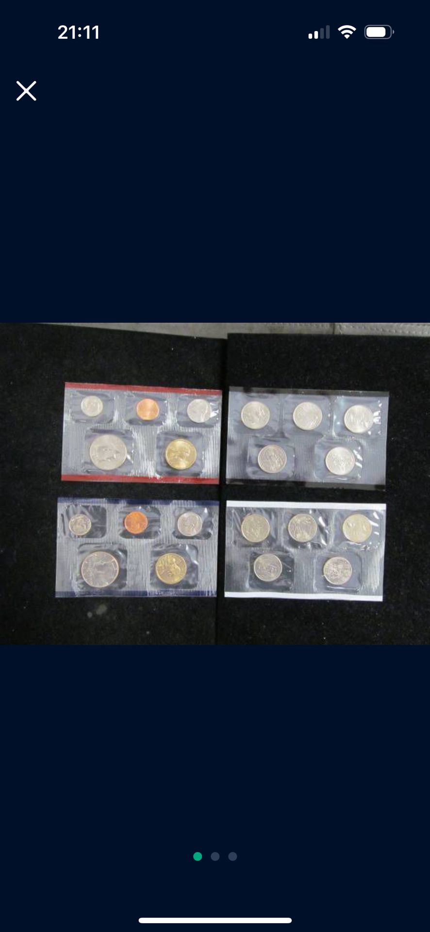2002 U.S. Mint Set in OGP -- 20 TOTAL STELLAR COINS!