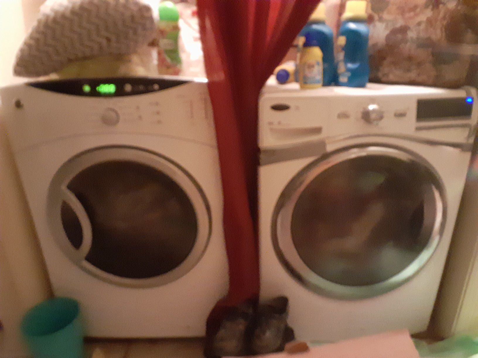 Set front loaders washer and dryer whirlpool