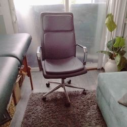 Soft Leather Feel Office Chair Simpli Home