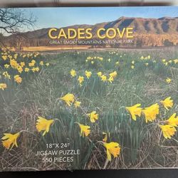 NEW and SEALED Cades Cove 550pc Puzzle just $5