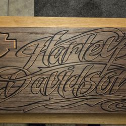 Harley Davidson On Oak
