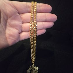 21k Gold Plated Necklace