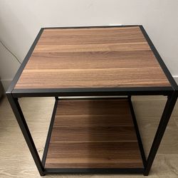 End Table/ Metal End Table/ Modern Table/ Nightstand