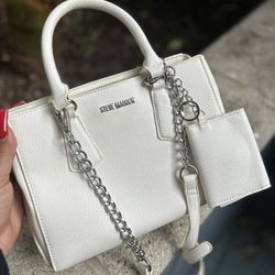 Steve Madden White Purse