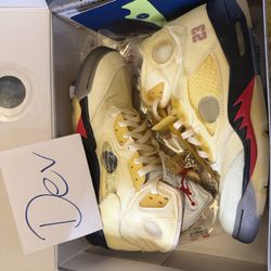 Jordan 5 Off White Size 11