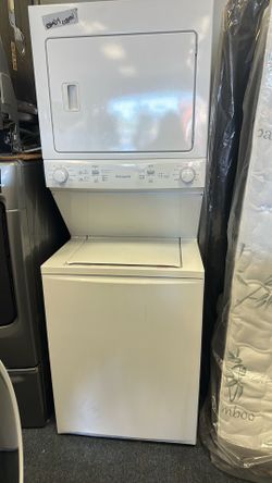 27” stackable washer and dryer set