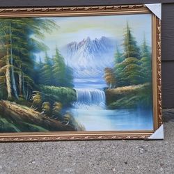 Framed Landscape Painting