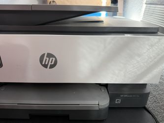 HP OfficeJet 8015e wireless all-in-one inkjet printer.