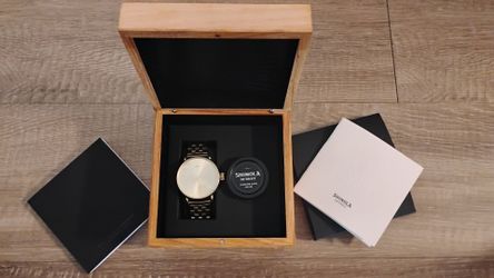Shinola Detroit The Runwell 41mm Gold Watch