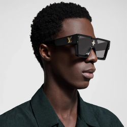 Authentic LV Sunglasses With Swarovski Crystals 