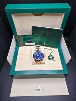 Rolex Submariner 41mm 18k Yellow Gold 2021 brand new Full set $43000