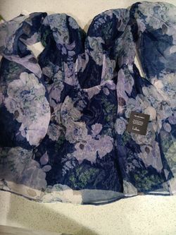 LULUS  FLORAL MINI DRESS SIZE XL
