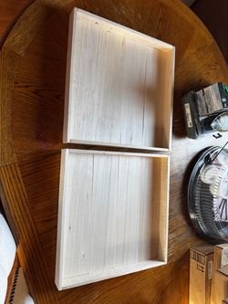 Two large charcuterie boards with sides