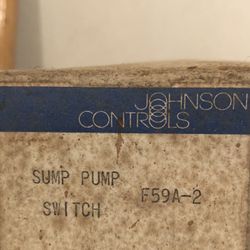 SUMP PUMP SWITCH 