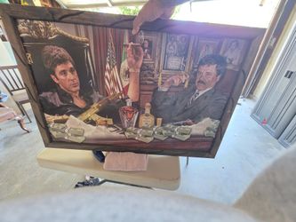 El Chapo N Scarface Frame Pic