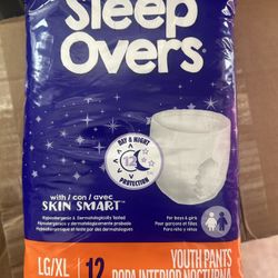 Sleep Over Diaper Size Large 