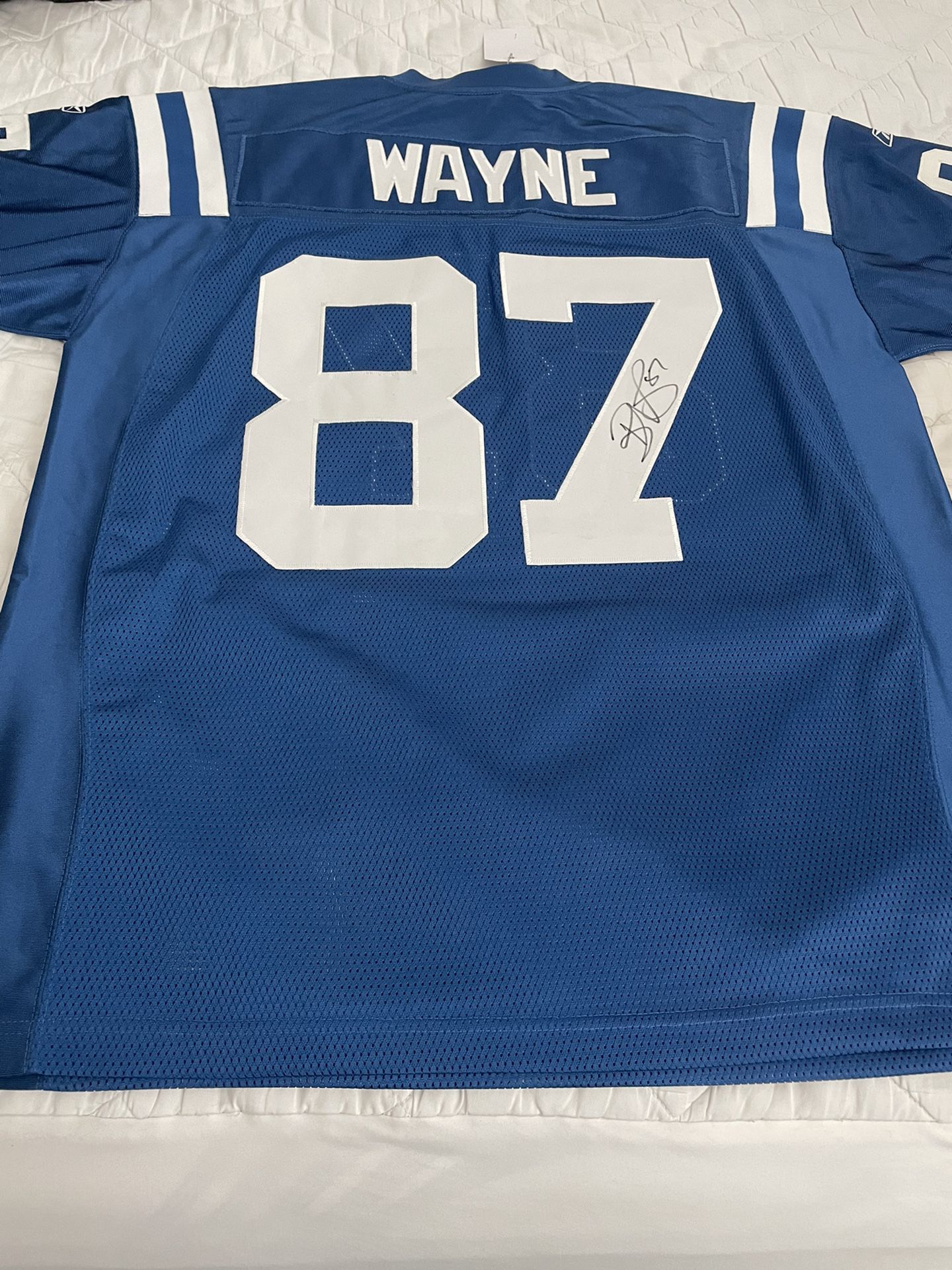 Reggie Wayne Autograph Signed Authentic Reebok NFL Jersey Indianapolis  Colts for Sale in Palmdale, CA - OfferUp
