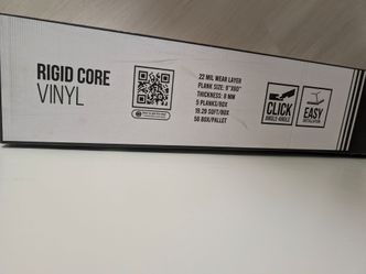 Waterproof vinyl plank flooring