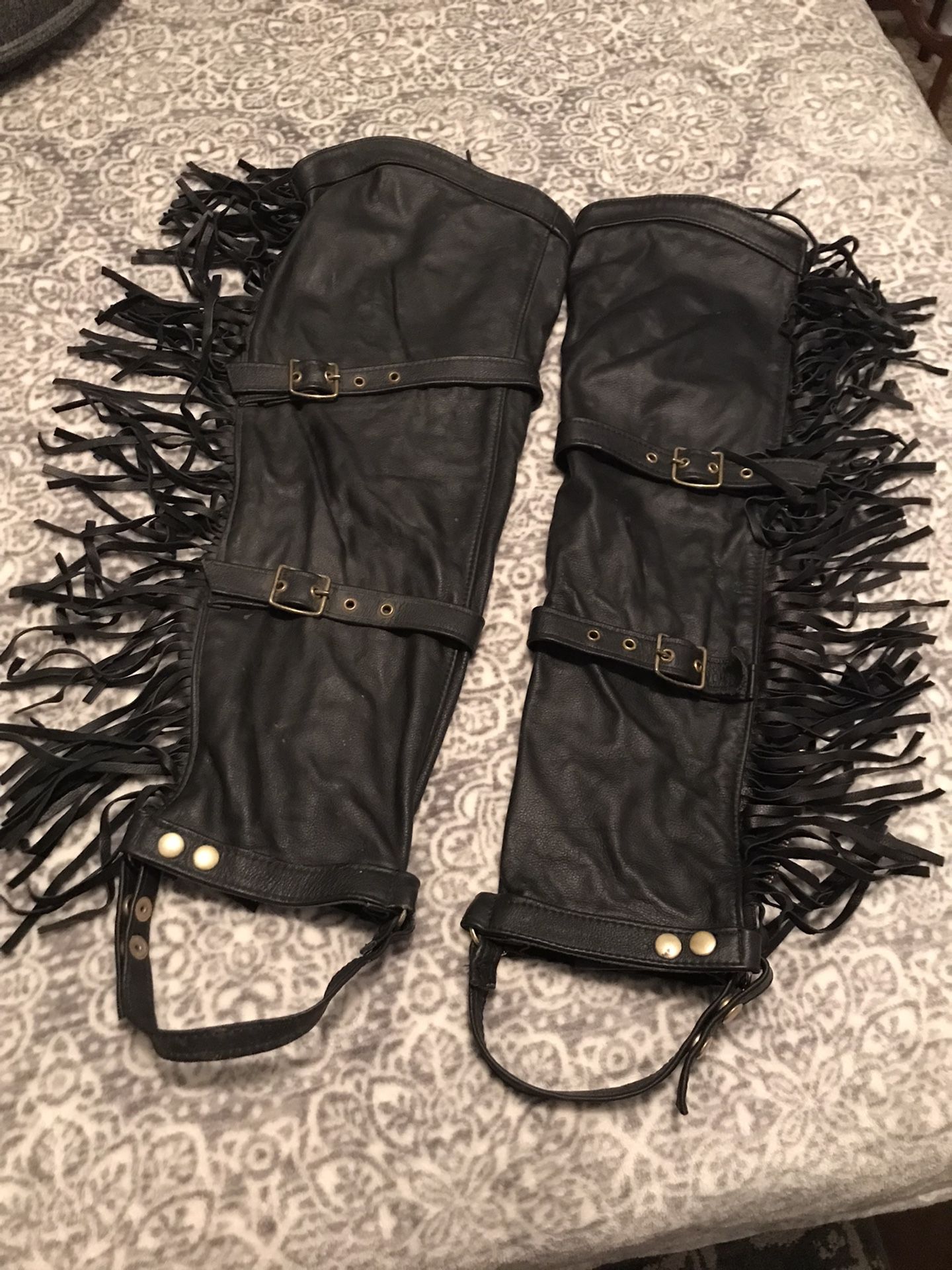 Small Fringed Half Chaps