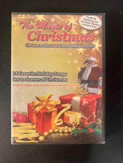 The Magic of Christmas - Christmas Music & Video Ambience DVD (DVD, 2007) New