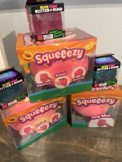 Peach Squeeezy / Nice Cube Glitter & Glow