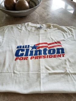Authentic Bill Clinton T-Shirt